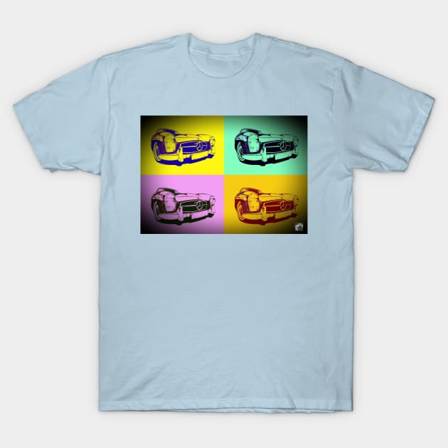 Geo3Doodles 300SL Pop t'art doodle T-Shirt by Geo3doodles